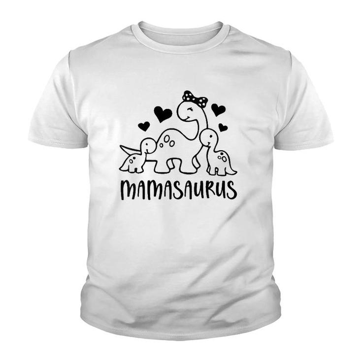 Mamasaurus Proud Momlife Motherhood Mom Mommy Mother's Day Youth T-shirt