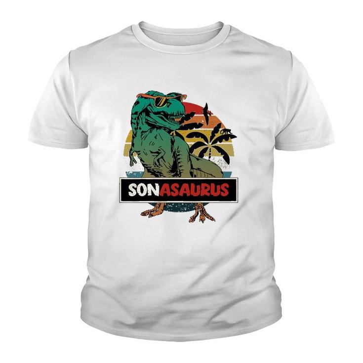 Matching Family Sonasaurusrex - Son Youth T-shirt