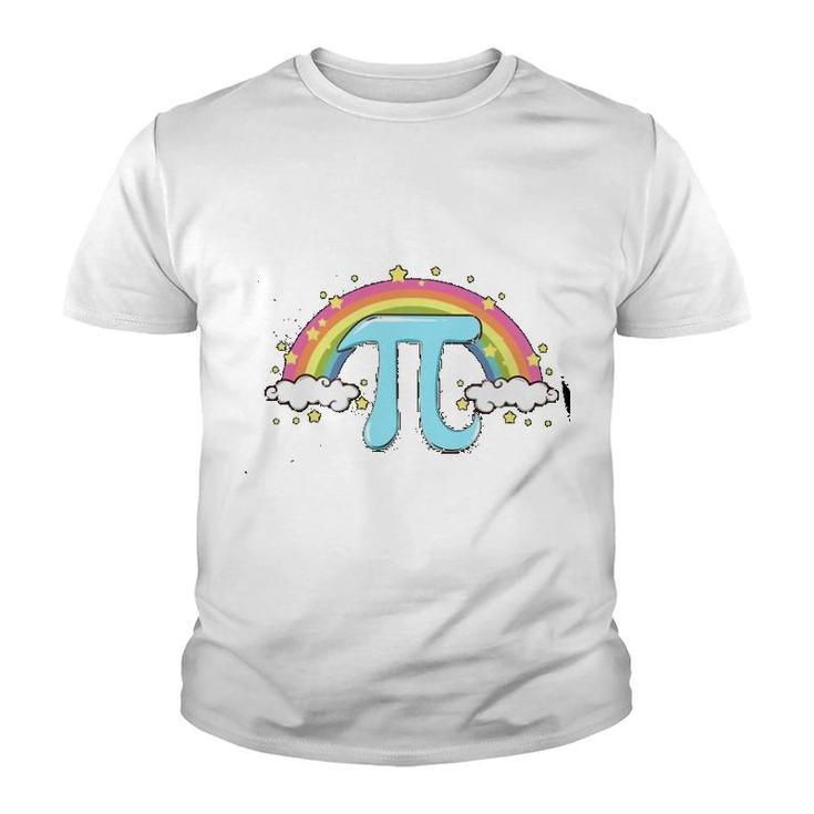 Math Party Rainbow Youth T-shirt
