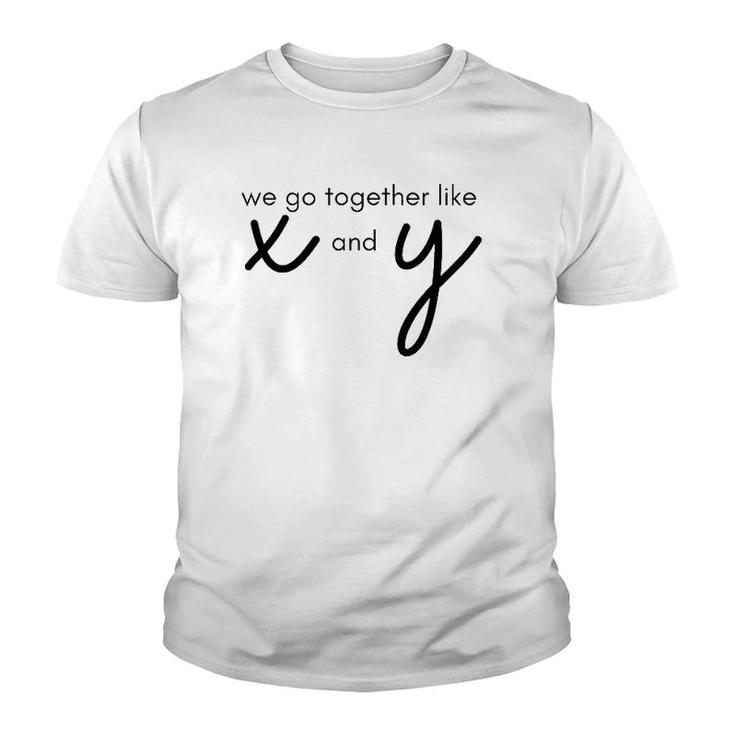 Math Teacher Coordinate Point X And Y Youth T-shirt