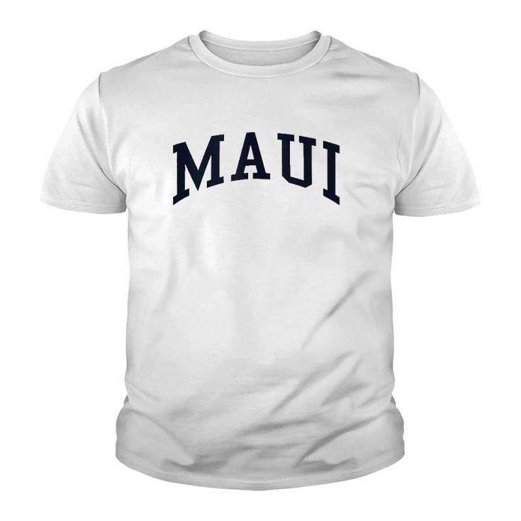 Maui Hawaii Vintage Style Travel Gift Tank Top Youth T-shirt