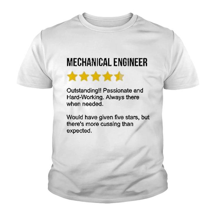Mechanical Engineer Review Youth T-shirt