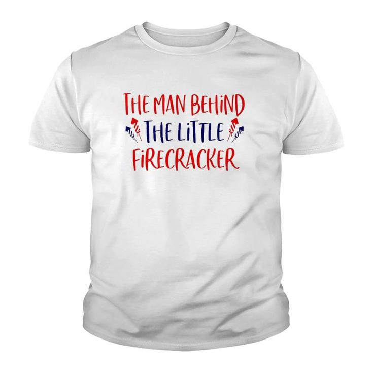 Mens 4Th Of July Pregnancy Announcement For Men Baby Reveal Youth T-shirt