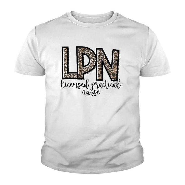 Mens Lpn Licensed Practical Nurse Cute Nurse  Youth T-shirt