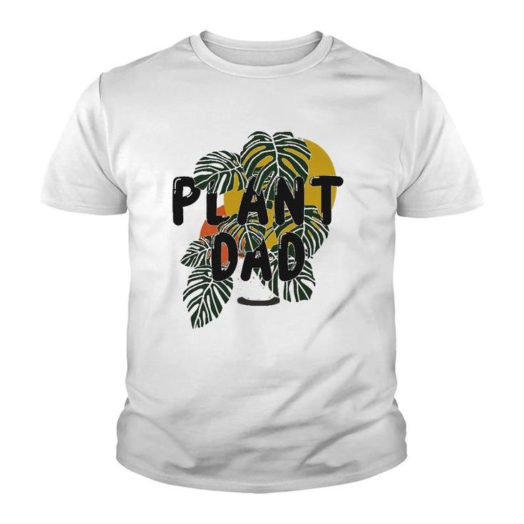 Mens Plant Dad Plant Lover Gift Youth T-shirt