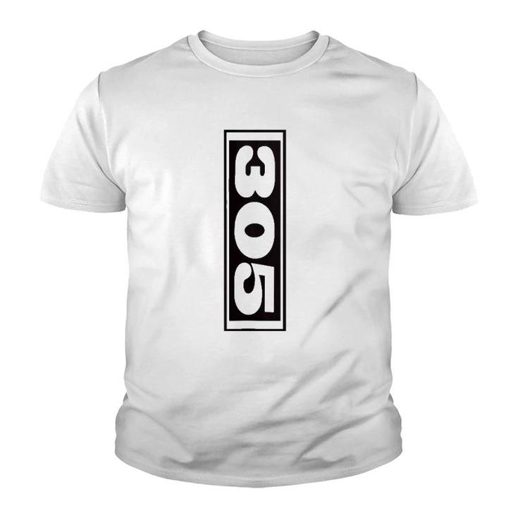 Miami 305 Dade County South Florida Local Pride Youth T-shirt
