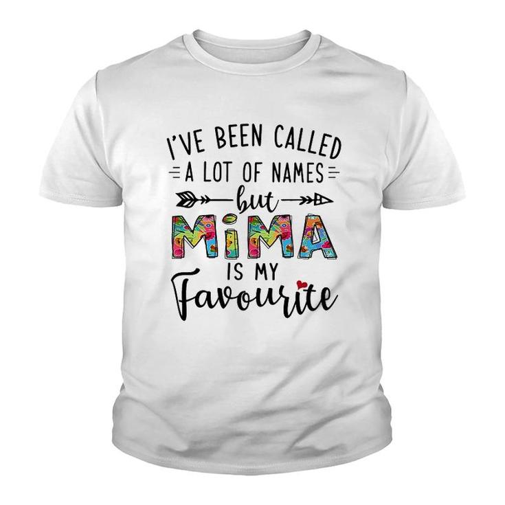 Mima Is My Favourite Name Youth T-shirt