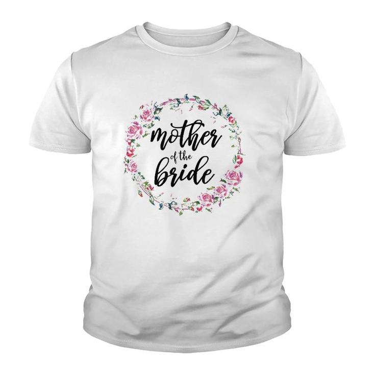 Mother Of The Bride Wedding Matching Bridal Party Youth T-shirt