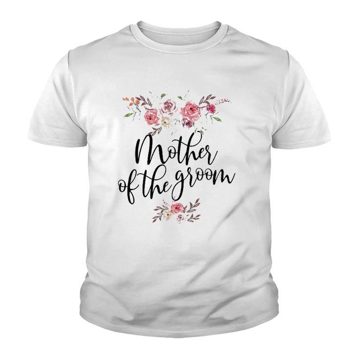 Mother Of The Groom Wedding Bridal Party Youth T-shirt