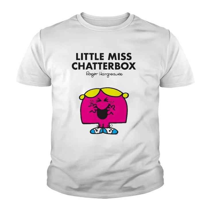 Mr Men Little Miss Chatterbox Youth T-shirt