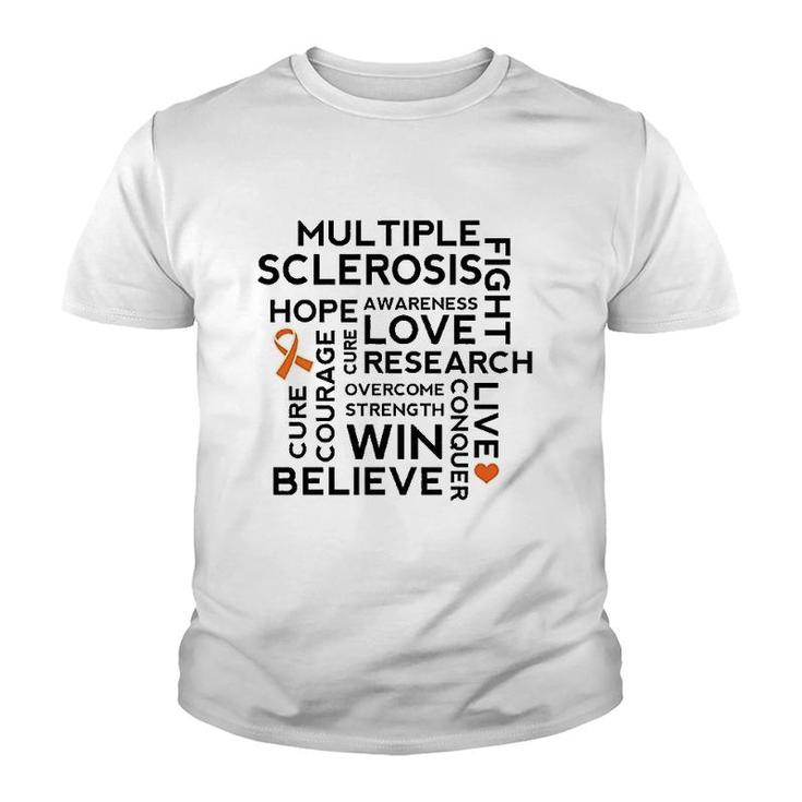 Multiple Sclerosis Funny Youth T-shirt