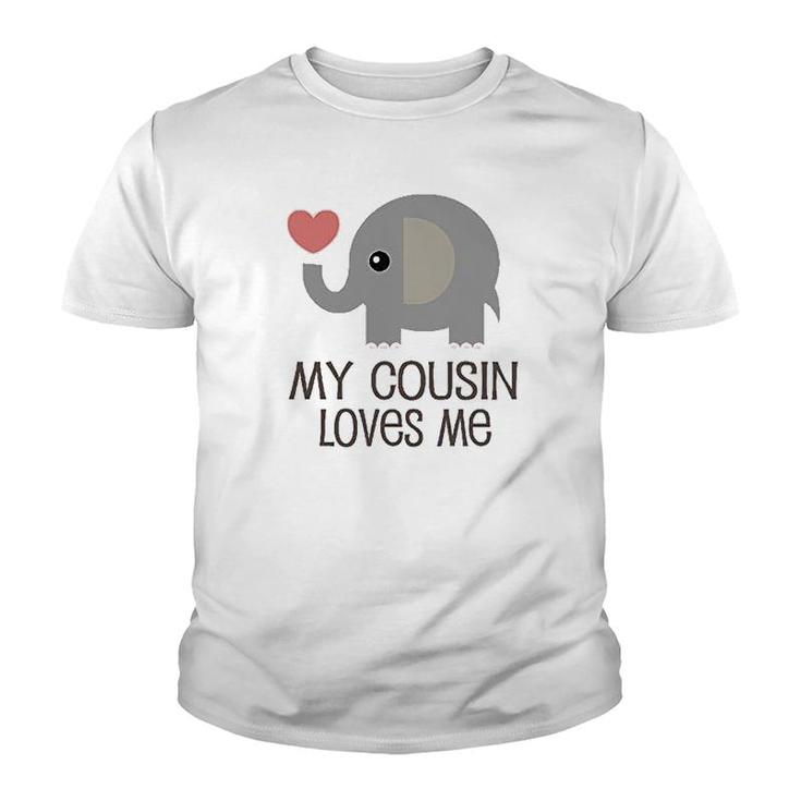 My Cousin Loves Me Youth T-shirt