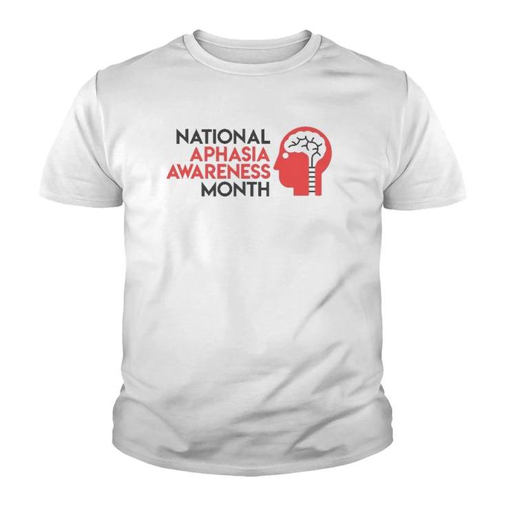 National Aphasia Awareness Month Youth T-shirt