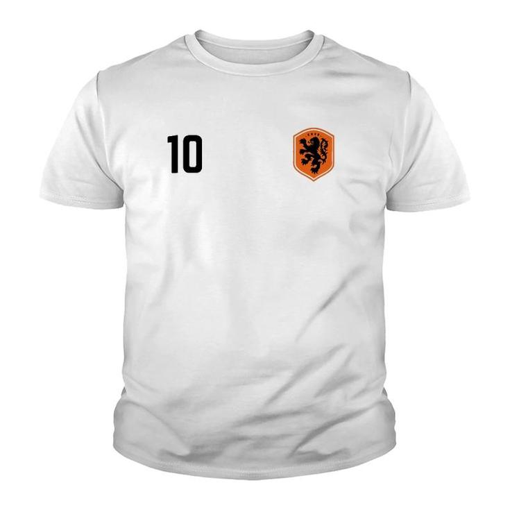 Netherland Soccer Jersey 2020-2021 Euros Dutch Football Fan Youth T-shirt