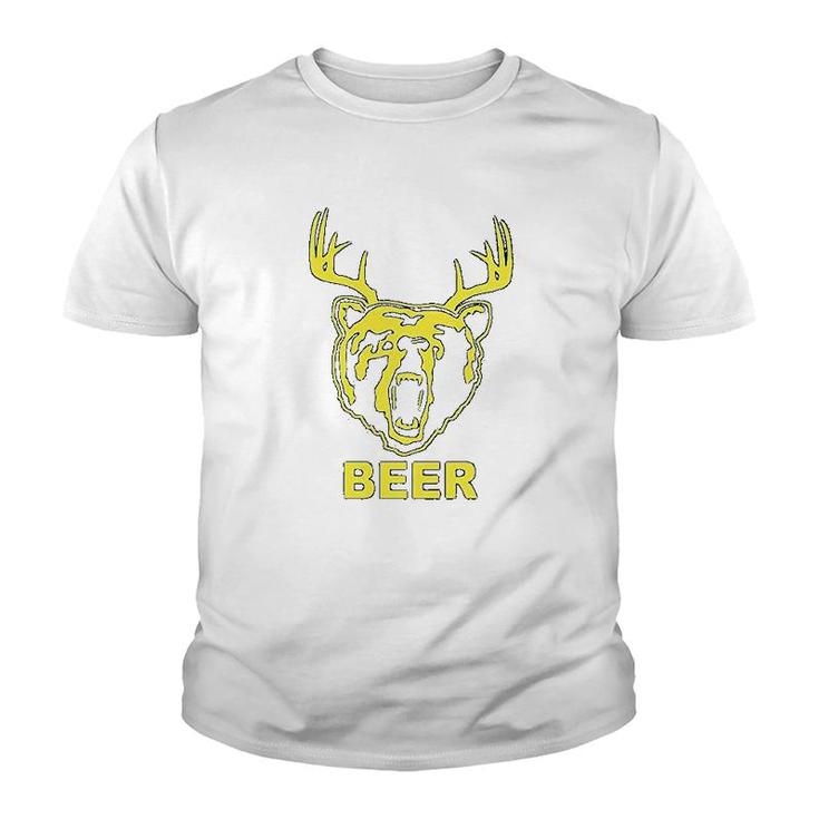 New Beer Deer Bear Sunny Mac Funny Tv Youth T-shirt