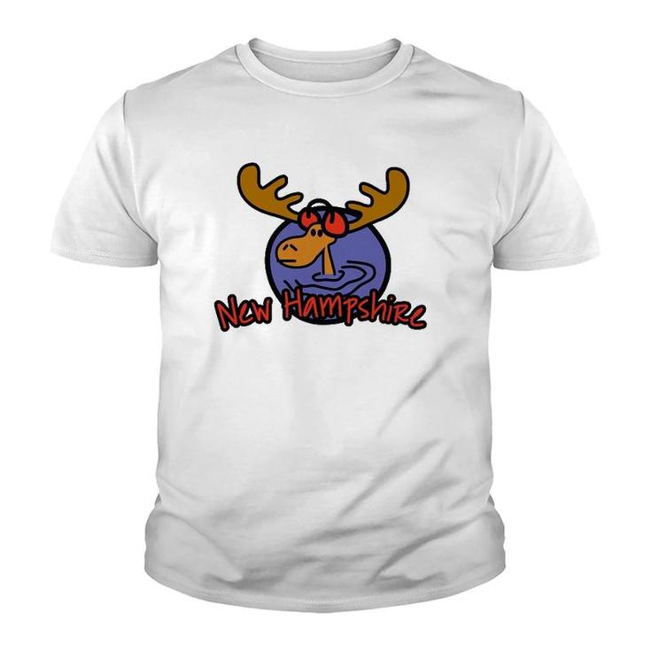 New Hampshire Moose Product Vacation Youth T-shirt