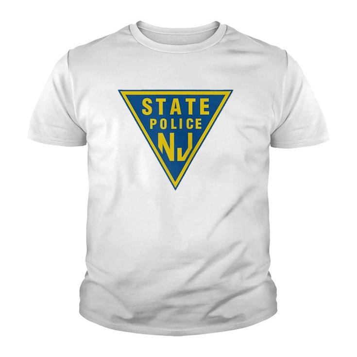 New Jersey State Police Zip Youth T-shirt