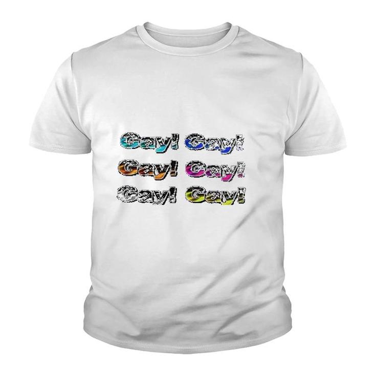 New Pride Gay Lgbt Simple Youth T-shirt