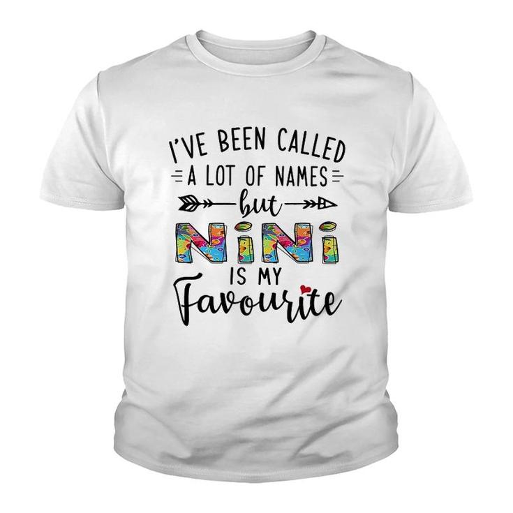 Nini Is My Favourite Name Youth T-shirt