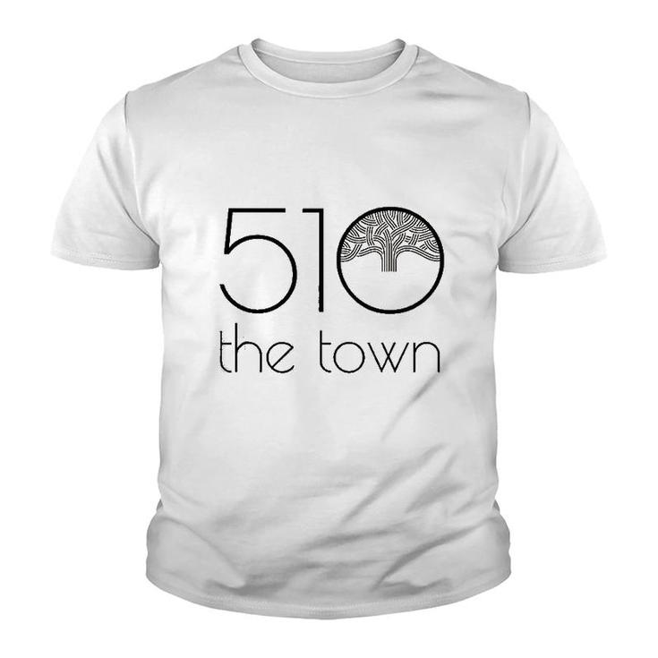 Oakland 510 The Town Oak Tree Youth T-shirt