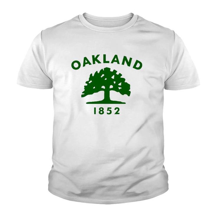 Oakland City Flag State Of California Youth T-shirt