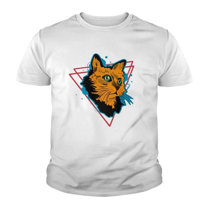 Orange Kitty Cat  Youth T-shirt