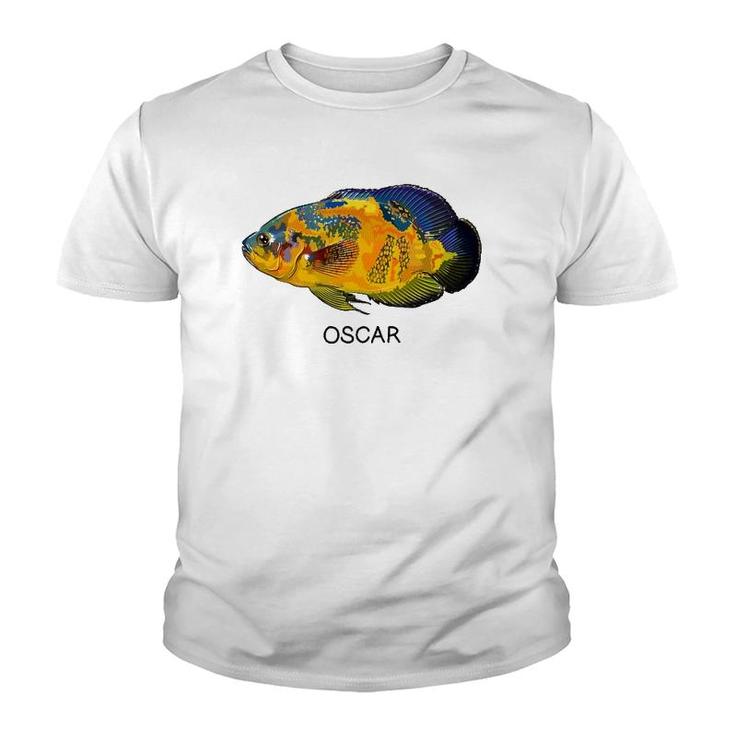 Oscars Freshwater Aquarium Fish Youth T-shirt