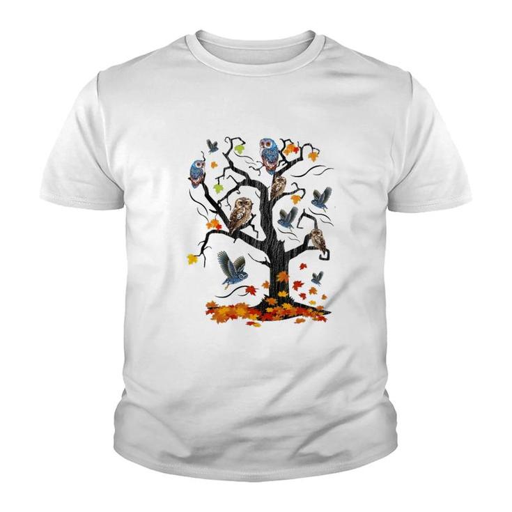 Owl Tree Youth T-shirt