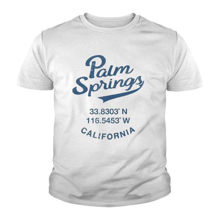 Palm Springs Retro California Vintage  Youth T-shirt
