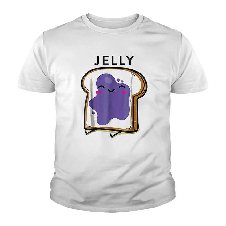 Peanut Butter Jelly Matching Bff Tees Best Friend Youth T-shirt