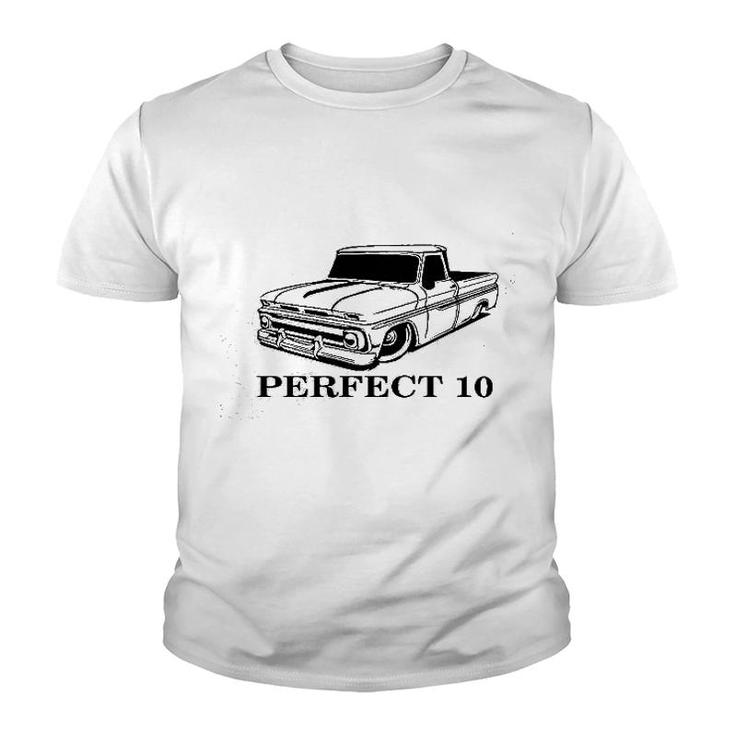 Perfect 10 Muscle Car Youth T-shirt