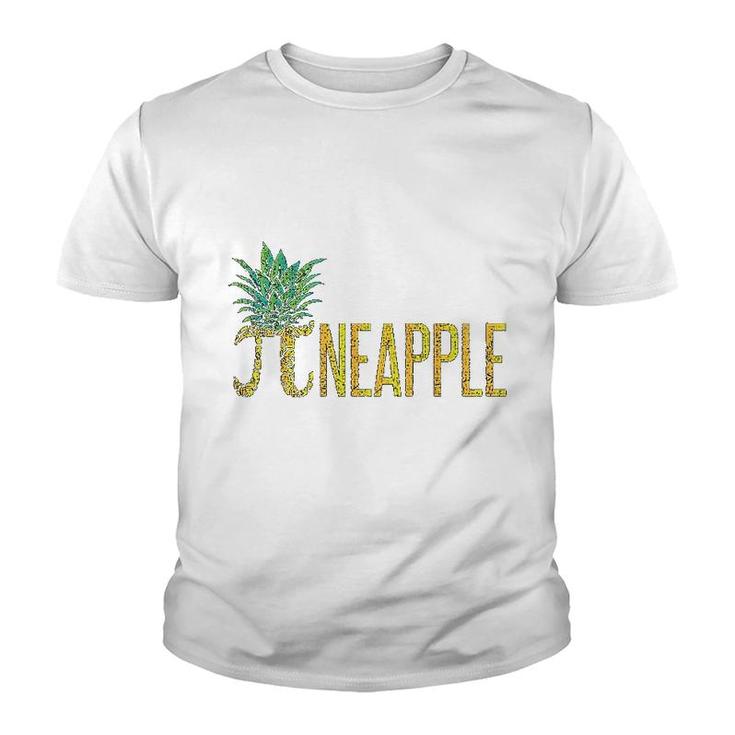 Pi Day Pineapple Funny Math Youth T-shirt