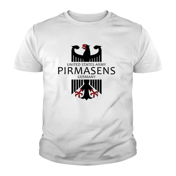 Pirmasens Germany United States Army Military Veteran Gift Youth T-shirt