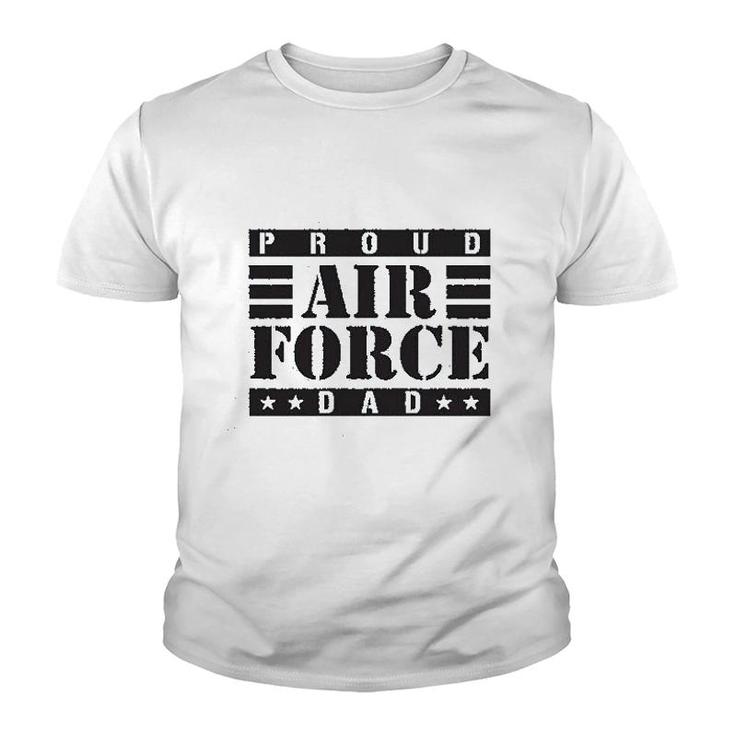 Proud Air Force Dad Youth T-shirt