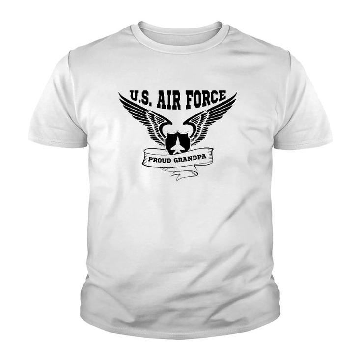 Proud Grandpa Of Us Air Force Youth T-shirt