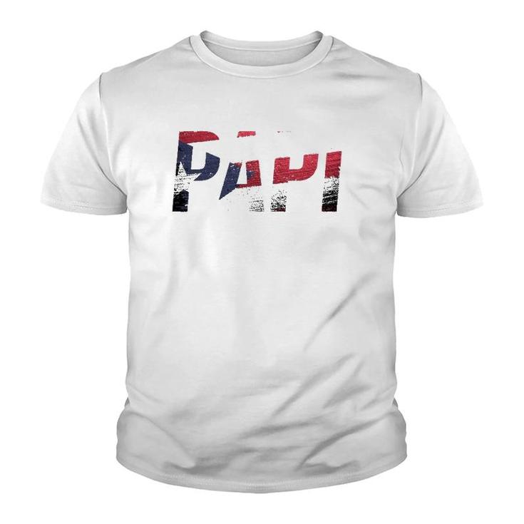 Puerto Rico Patriotic Papi Pride Youth T-shirt