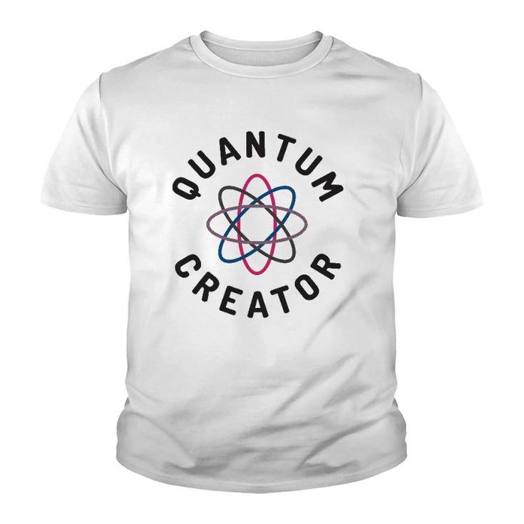 Quantum Creator Law Of Attraction Manifestation Master Coach Youth T-shirt