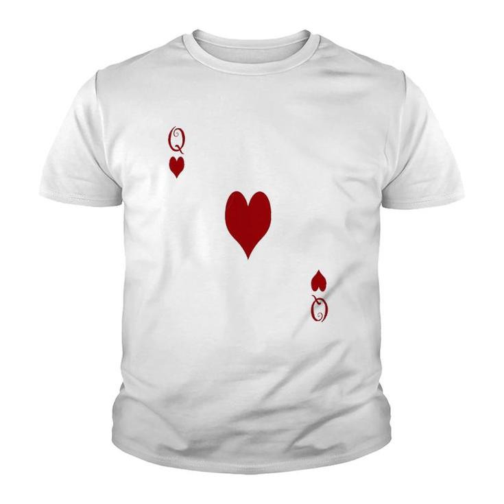 Queen Of Hearts- Easy Costumes For Women Youth T-shirt