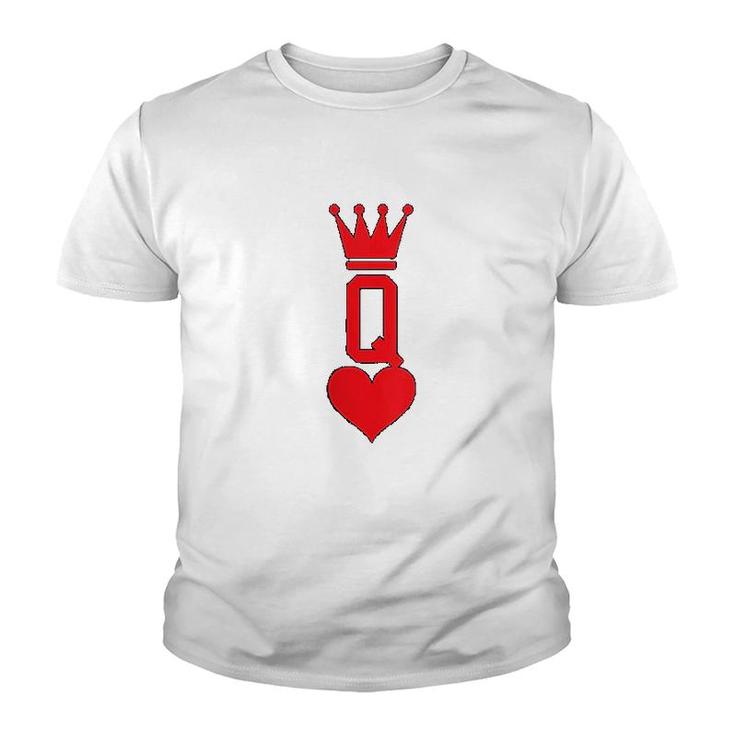 Queen Of Hearts Youth T-shirt