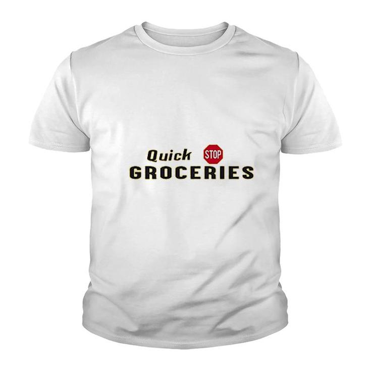 Quick Stop Groceries Youth T-shirt