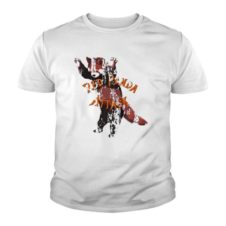 Red Panda Attack You Will Know Us By Our Cuteness Youth T-shirt