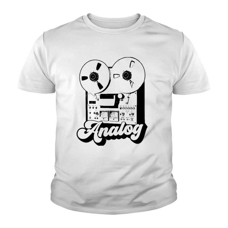 Reel To Reel Magnetic Tape Player Recorder Youth T-shirt