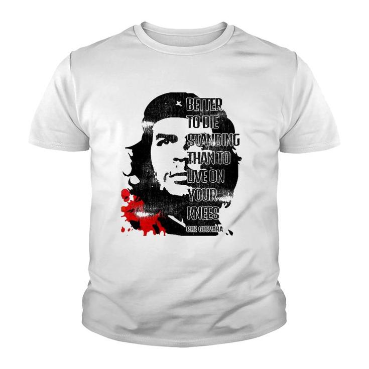 Retro Che Guevara Admirer Revolutionary Quote Meme Long Sleeve T-Shirt T- Shirt