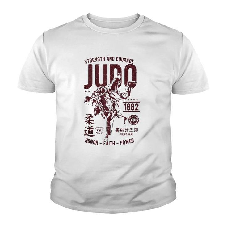 Retro Judovintage Judo  Youth T-shirt