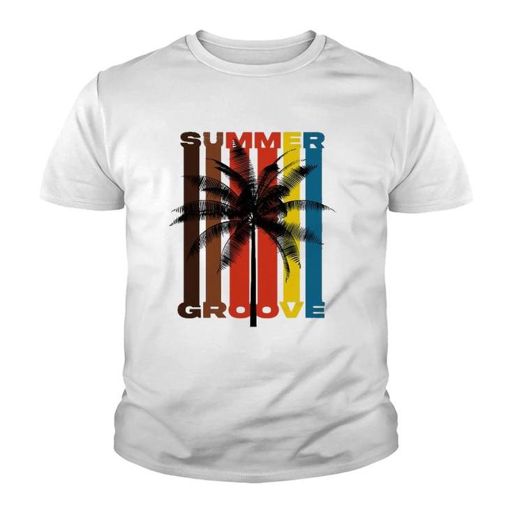 Retro Summer Groove Vintage Youth T-shirt