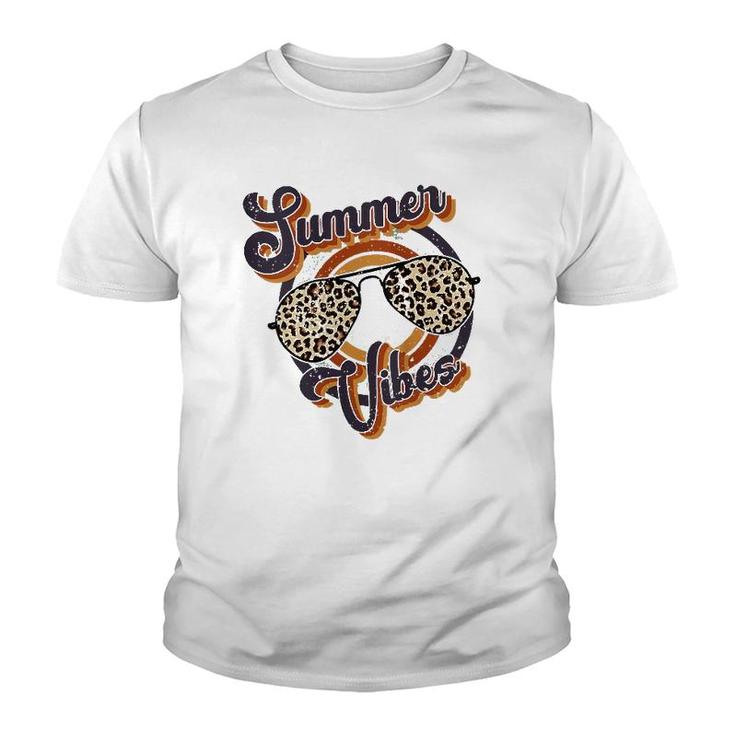 Retro Summer Vibes  Youth T-shirt