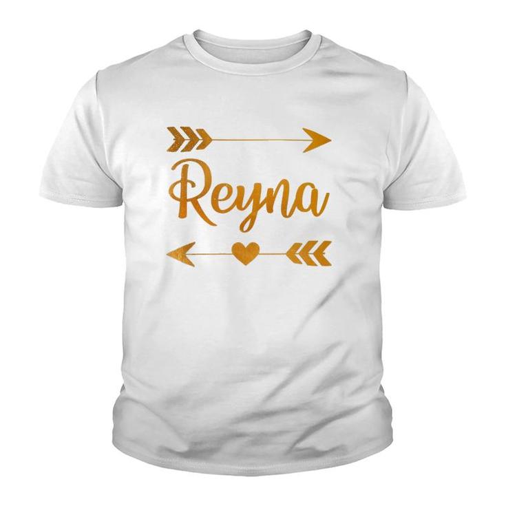 Reyna Personalized Name Funny Birthday Custom Mom Gift Idea Youth T-shirt