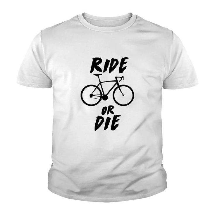 Ride Or Die Cycling Youth T-shirt