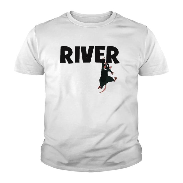 River Rat Rafting Life Is Better On The River Youth T-shirt
