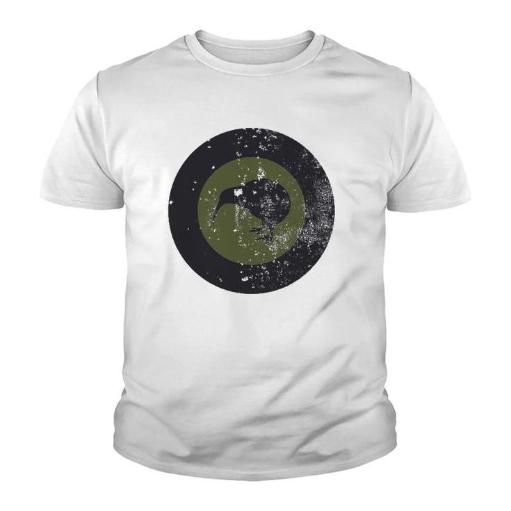 Rnzaf Roundel Subdued Distressed Gift Youth T-shirt